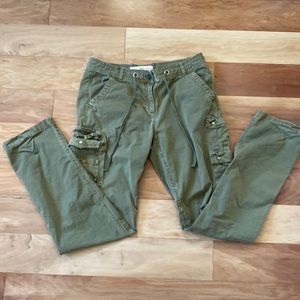 J.Crew Chino green cargo pants